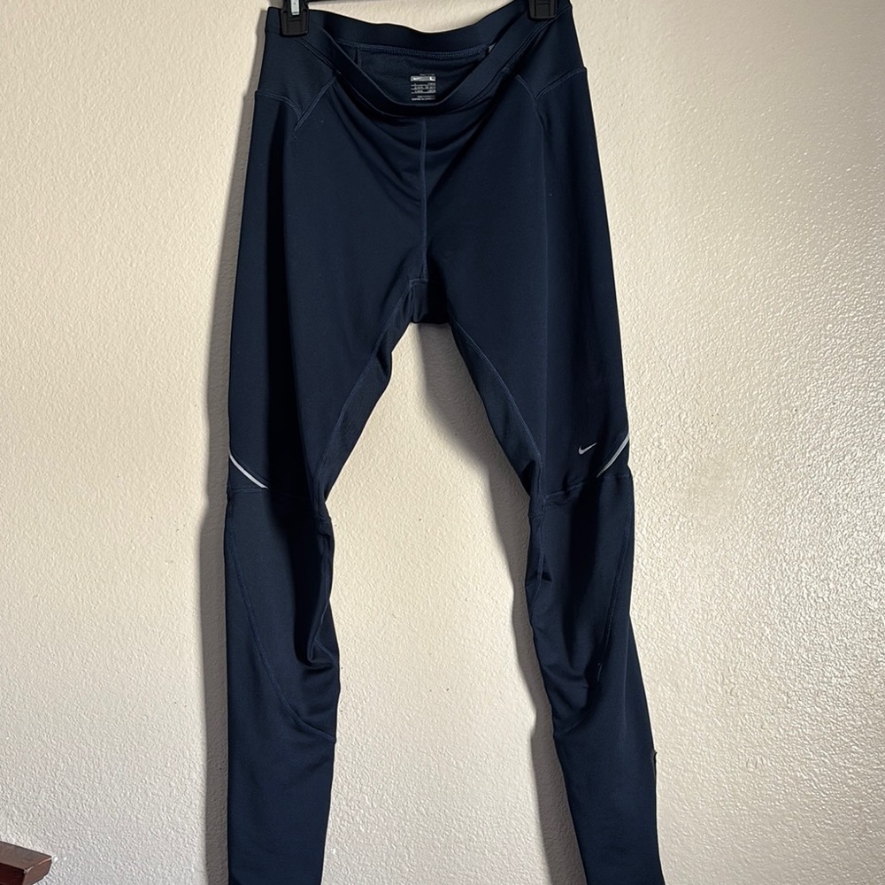 Nike FITDRY Midnight Blue Performance Leggings size L